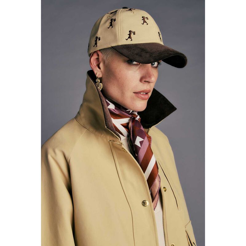 Karen Walker Monogram Large Check Classic Scarf image number 1